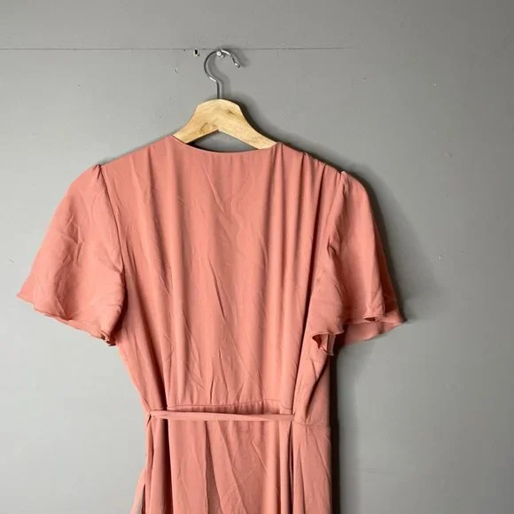 Show me your mumu wrap dress noelle flutter maxi - Picture 8 of 12